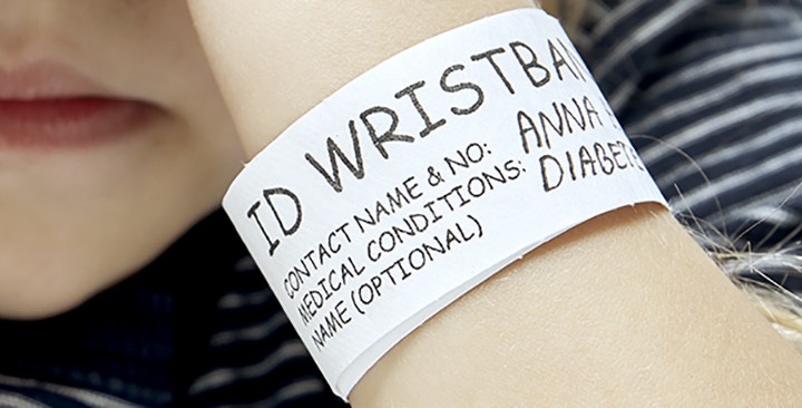 Pulsera identificativa para personas Identylog