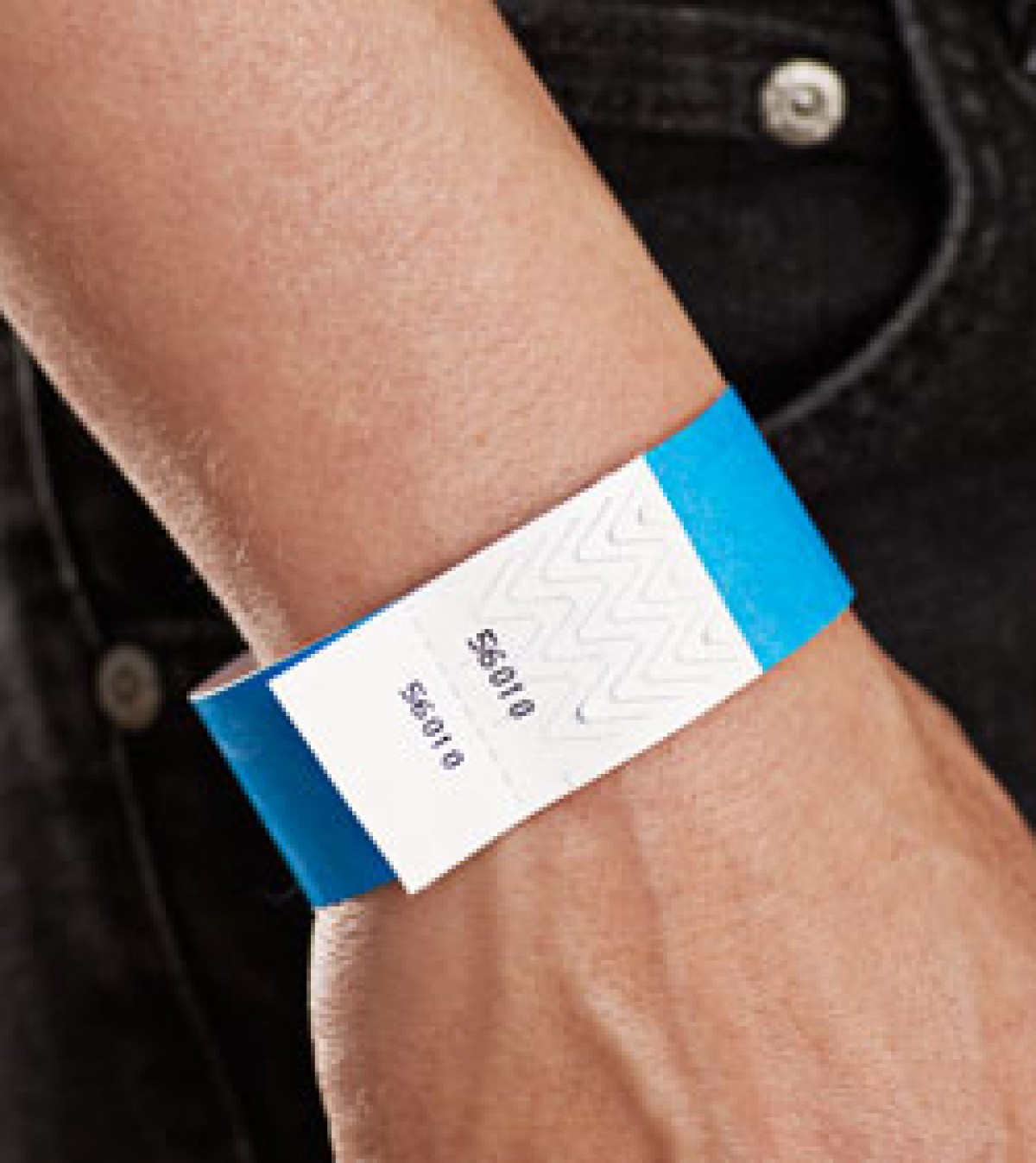 200 Pulseras Identificativas De Papel Blanco Para Eventos | Meses sin