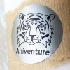 Pegatinas personalizadas en plateado