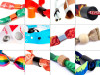 Pulseras para festivales con placa RFID deslizante de PVC duro