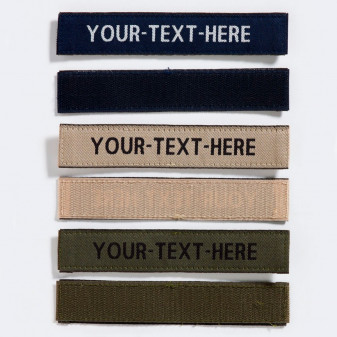 Tiras de velcro identificativas, con tu propio nombre
