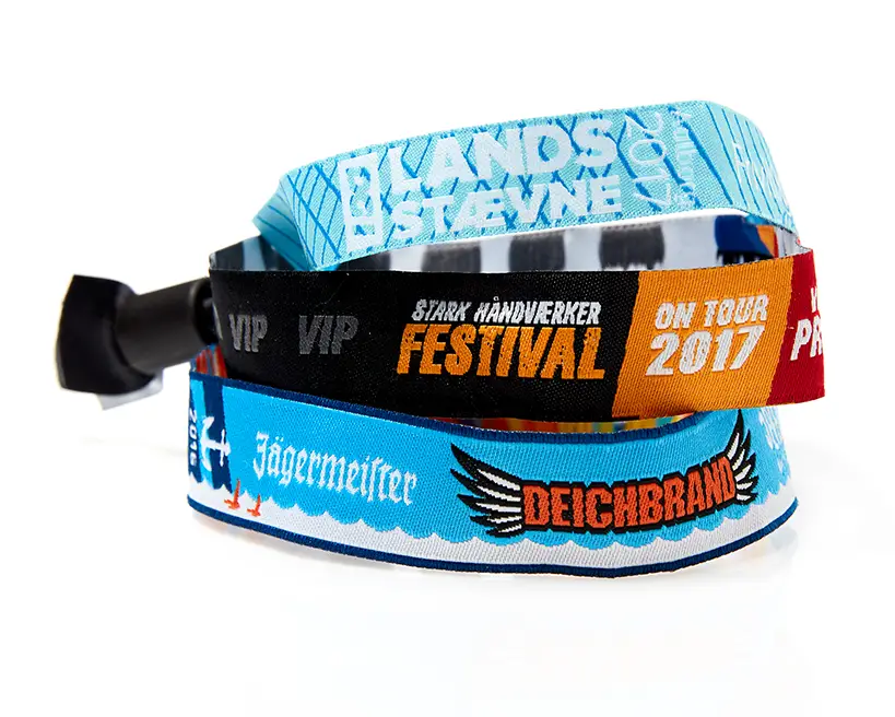 Pulseras para festivales con tu propio diseño