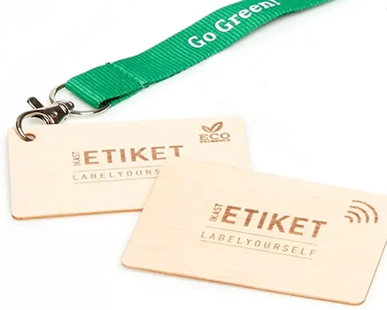Tarjetas de Identificación de Madera