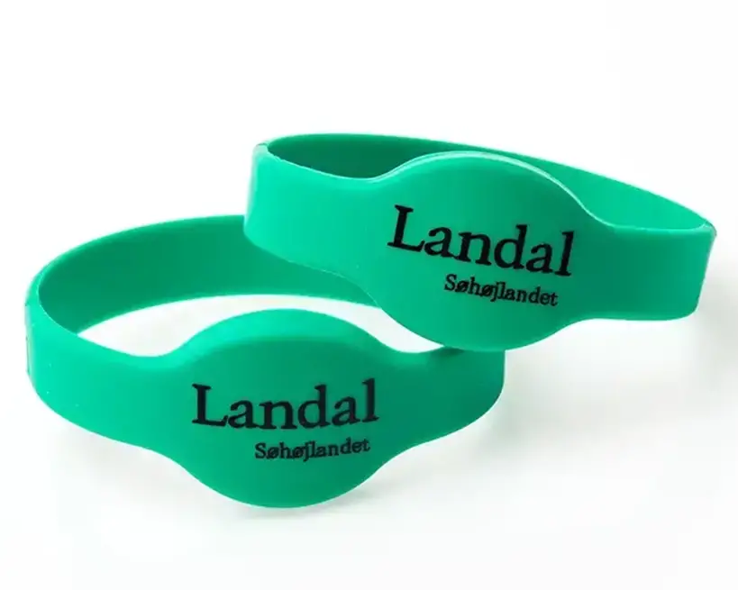 Pulseras de silicona con etiqueta RFID