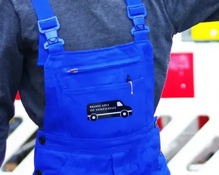 Uniforme de trabajo con estampado personalizable