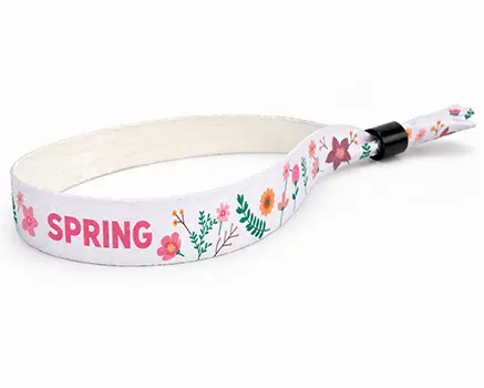 Pulseras para festivales con flores