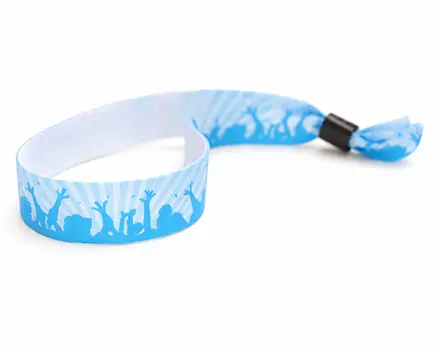 Pulseras para festivales de fiesta azules