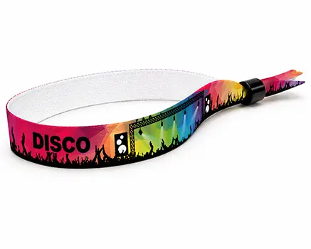 Pulseras para festivales festivas en muchos colores