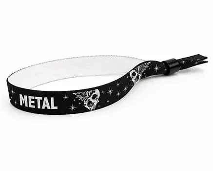 Pulseras para festivales para festivales de metal