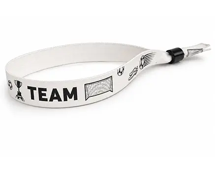 Pulseras para festivales para torneos de fútbol