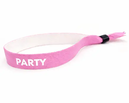 Pulseras para festivales lila claro