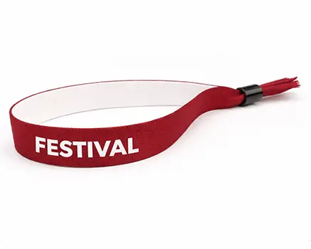 Pulseras para festivales marrón rojizo