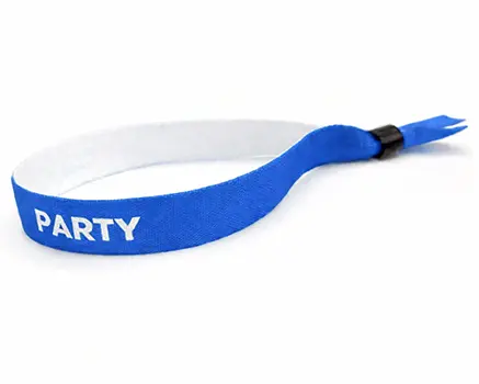 Pulseras para festivales azul marino